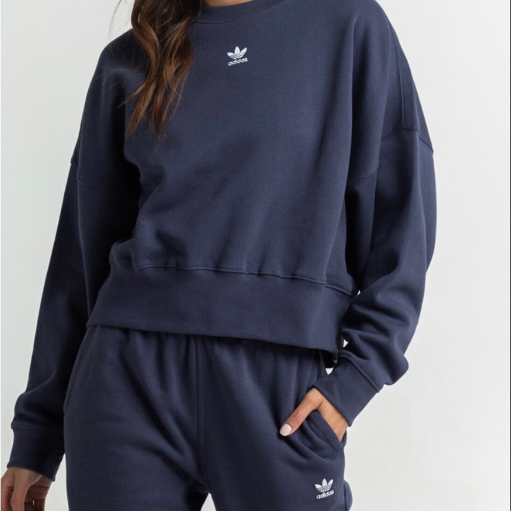 ADIDAS JOGGERS AND MATCHING SWEATSHIRT